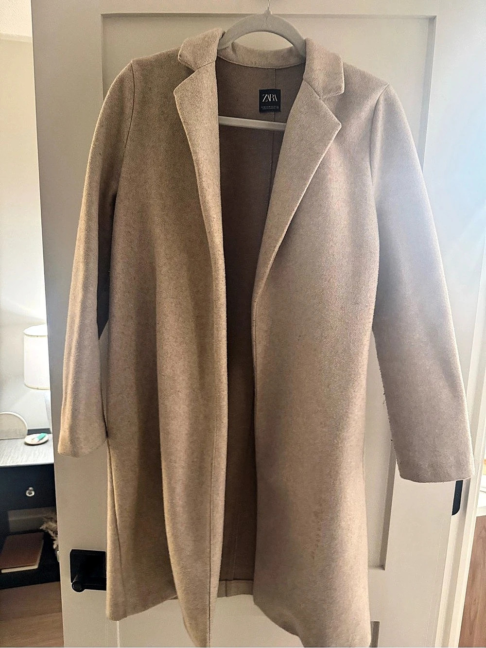 Zara Women's Coat in Brown Size Medium Like New